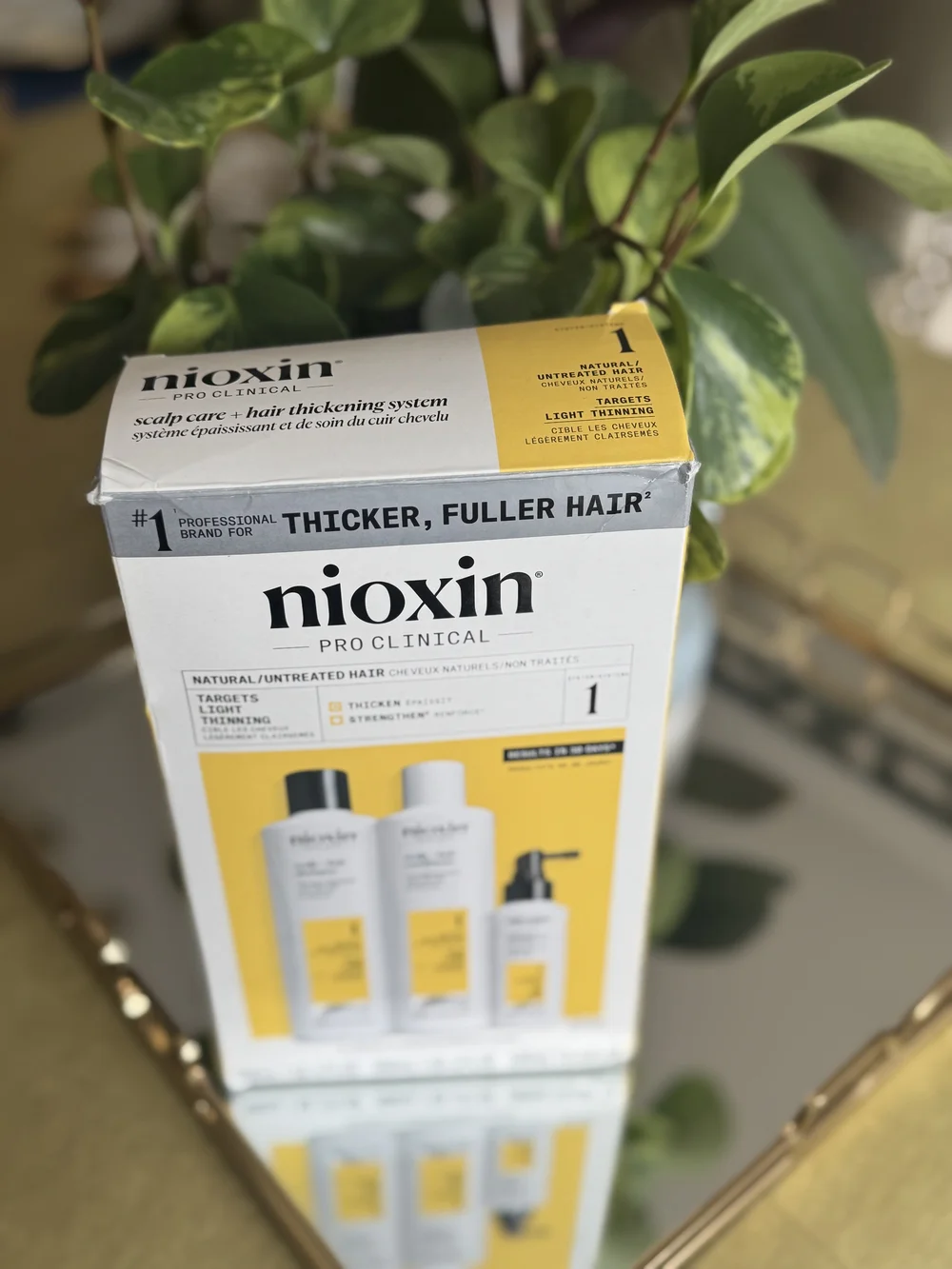 Nioxin Pro Clinical System 1 Hair Thickening Kit – Yellow